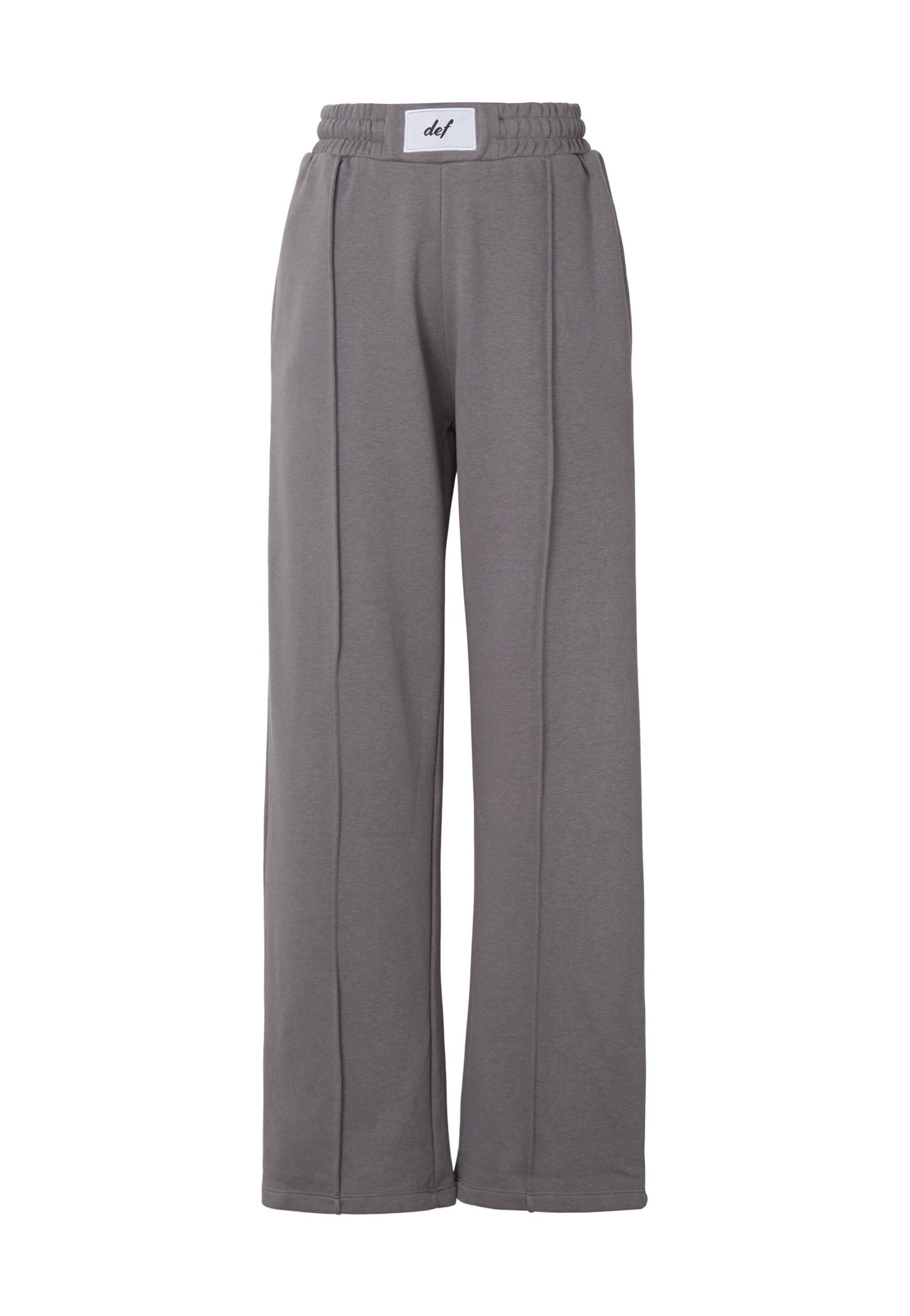 Loosefit Pantalon 'Nice' DEF en gris : devant