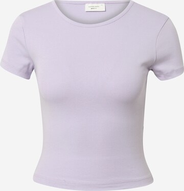 Gina Tricot T-Shirt in Lila: predná strana