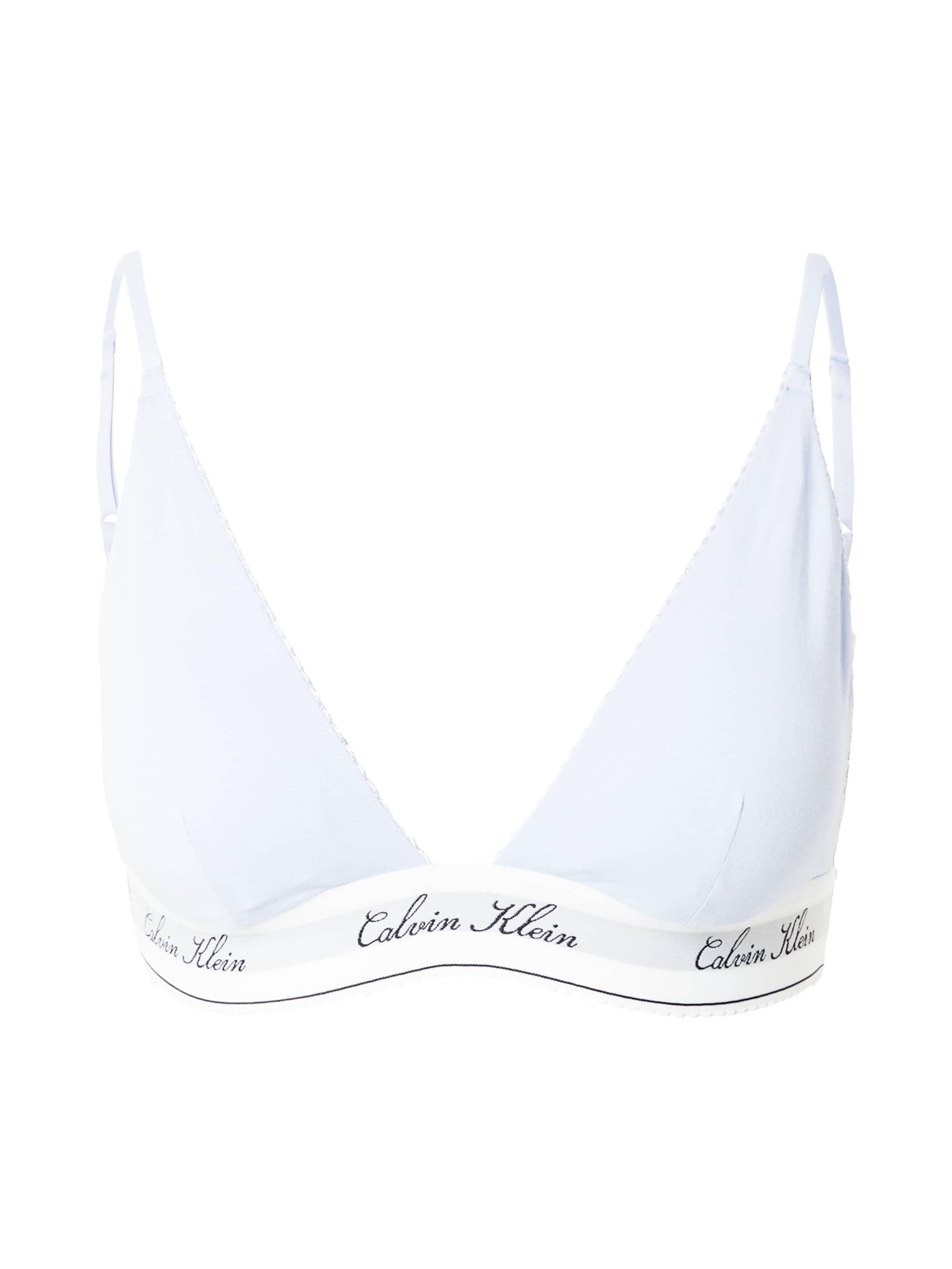 Calvin Klein Underwear Треугольник Бюстгальтер в Лиловый: спереди
