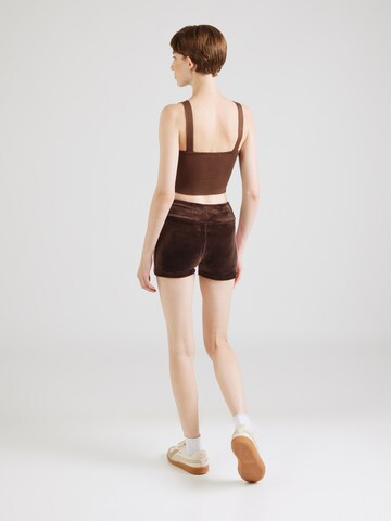 ELLESSE Skinny Nohavice 'Abbeh' - Hnedá: zadná strana