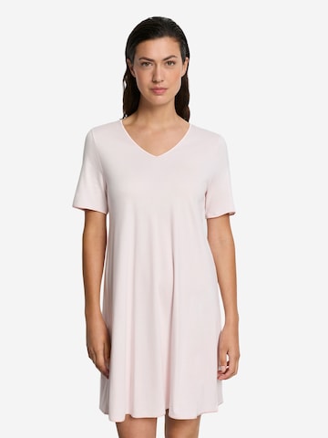 Hanro Nightgown 'Cotton Silk' in Pink