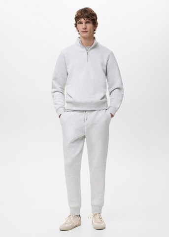 MANGO MAN Sweatshirt 'Winny' in Grey