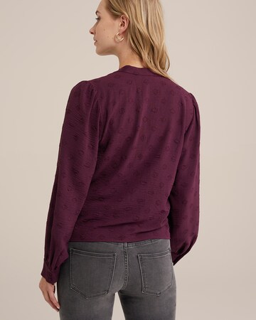 Camicia da donna di WE Fashion in lilla