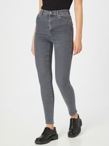 Dr. Denim Skinny Jeans 'Moxy' i grå: framsida