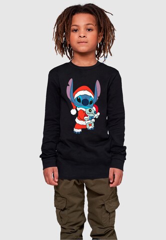 ABSOLUTE CULT Shirt 'Lilo And Stitch - Christmas' in Schwarz: predná strana