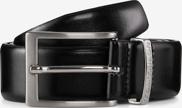 juoda TOM TAILOR Diržas 'Bill': priekis