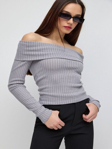 T-shirt No Matter What en gris