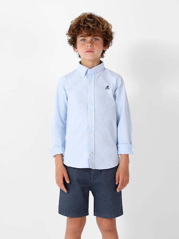 Scalpers Regular fit Button Up Shirt in Blue: front