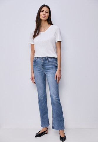 STREET ONE Boot cut Jeans 'Blair' in Blue