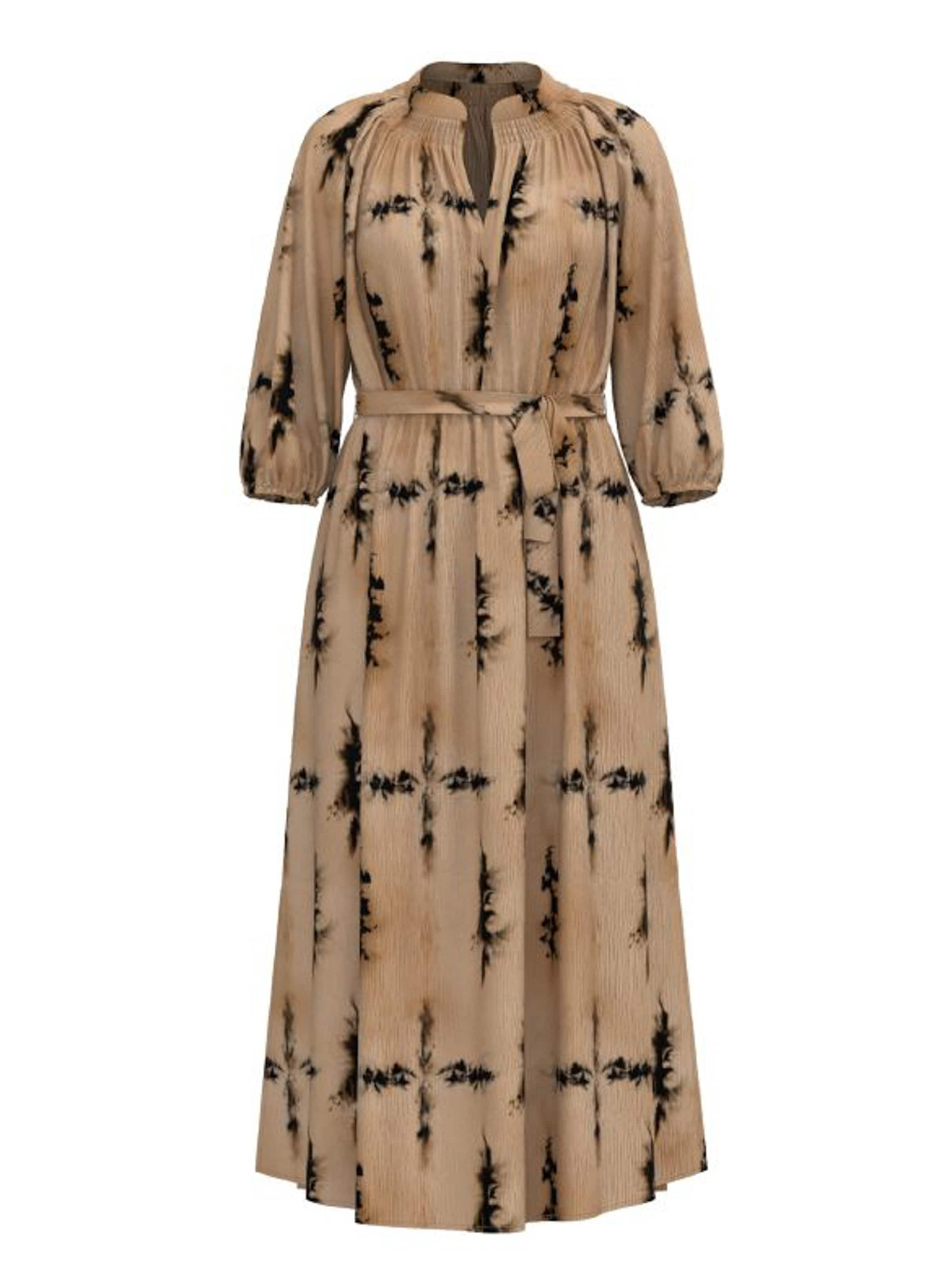 DESIRES Šaty 'Bina' – béžová: přední strana