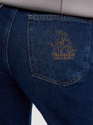 Trussardi - Pierna ancha Vaquero en azul