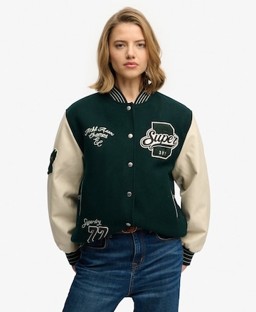 Veste mi-saison Superdry & Co en vert