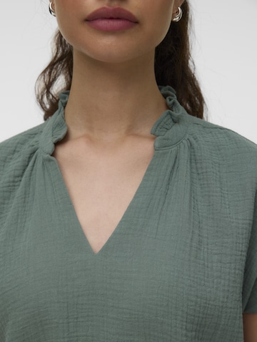 Bluză 'VMNATALI' de la VERO MODA pe verde