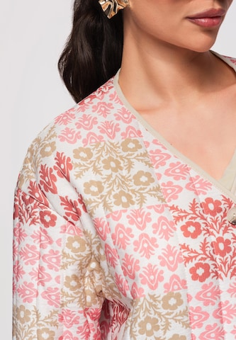 Ombre Between-season jacket in White