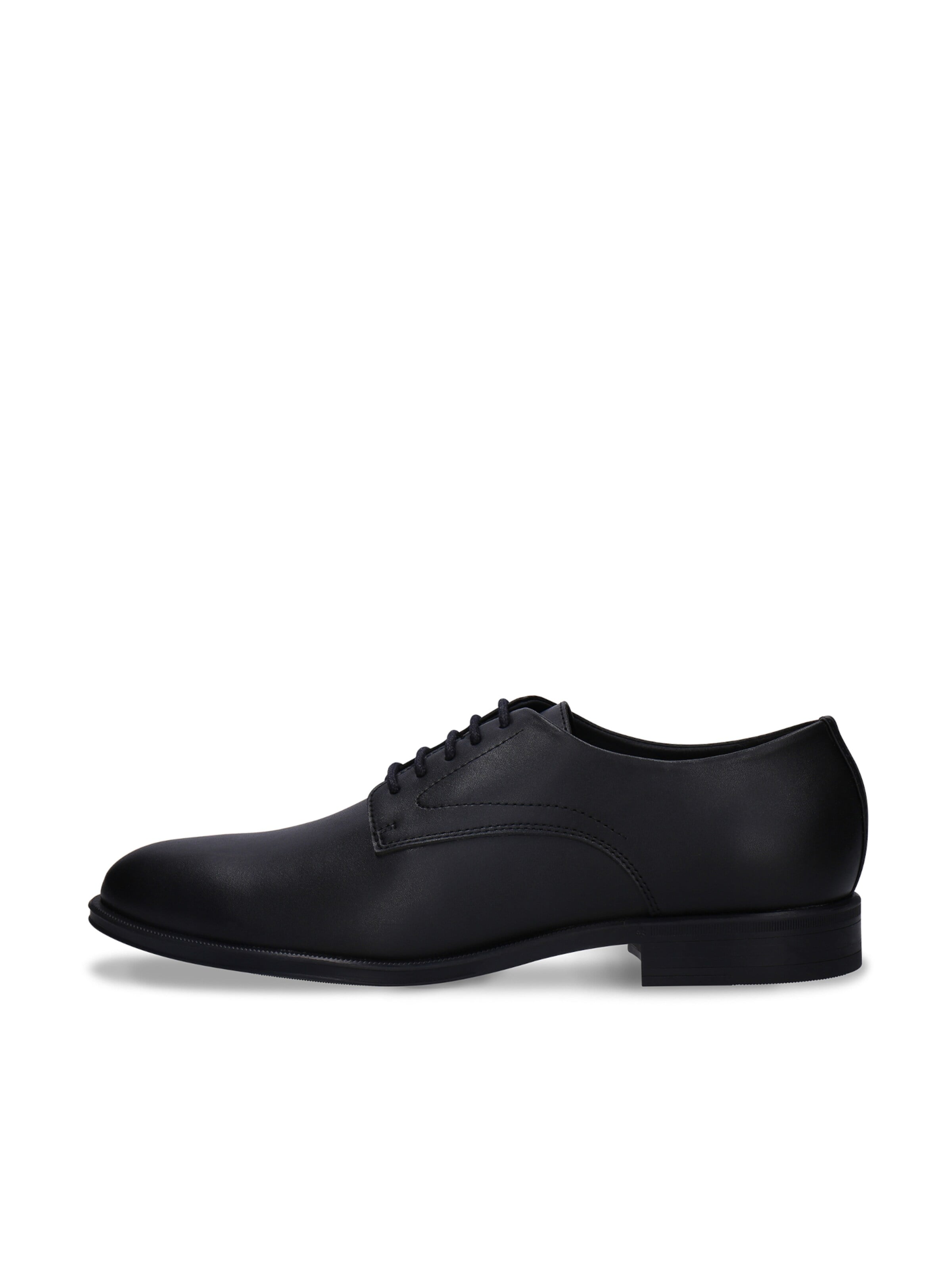 nae Vegan Shoes Šněrovací boty 'QUINN' – černá: přední strana