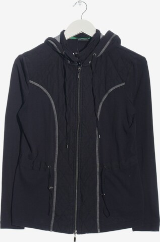 GERRY WEBER Sweatshirt & Zip-Up Hoodie in L in Black: front