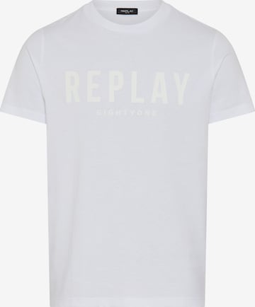 REPLAY Shirt in White: front