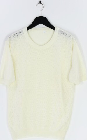 UNBEKANNT Sweater & Cardigan in XXXL in White: front