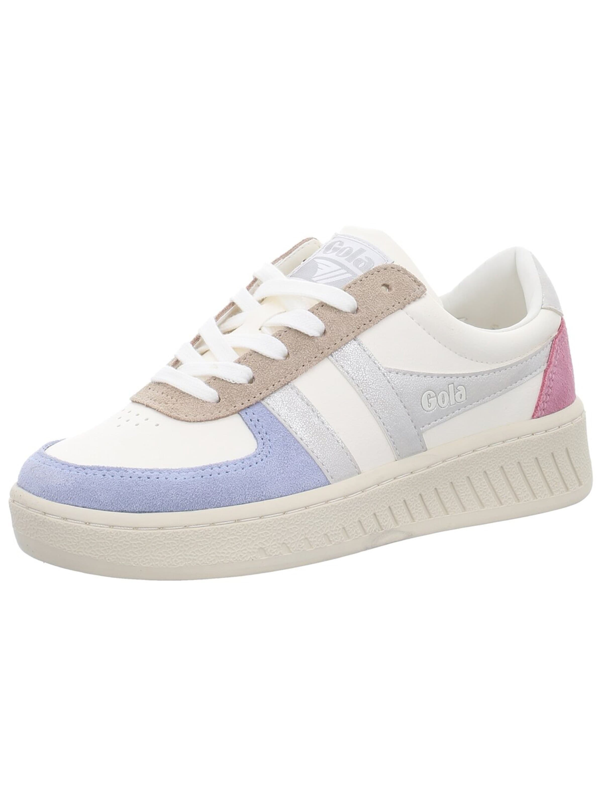 Gola Athletic Lace-Up Shoes in White: front