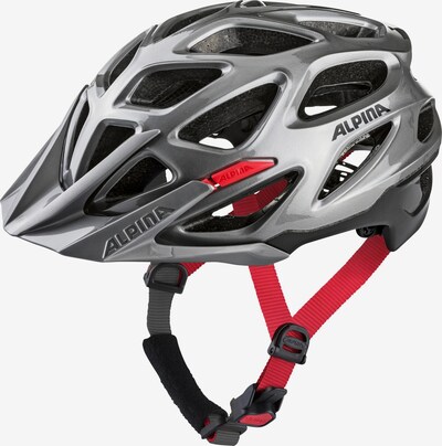 Alpina Helm 'Thunder 3.0' in grau / rot / schwarz, Produktansicht