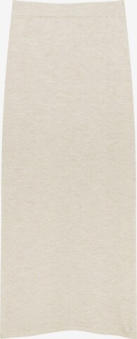 Pull&Bear Spódnica w kolorze beżowy: przód