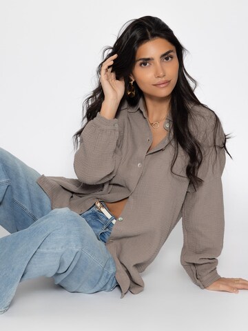 SASSYCLASSY Blouse in Grey