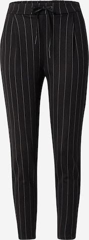 VERO MODA Tapered Laskoshousut 'VMEVA' värissä musta: etupuoli