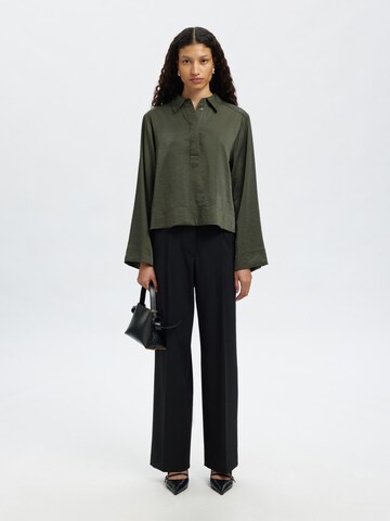 SELECTED - Blusa 'SLFJean' en verde