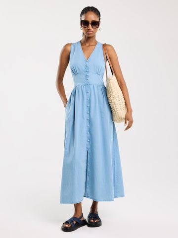 BIG STAR Zomerjurk 'Willow' in Blauw