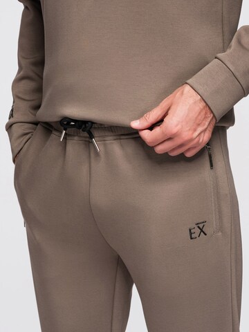 Ombre Joggingpak 'Eximio' in Bruin