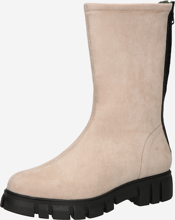 Bottes 'Saura' FELMINI en beige : devant