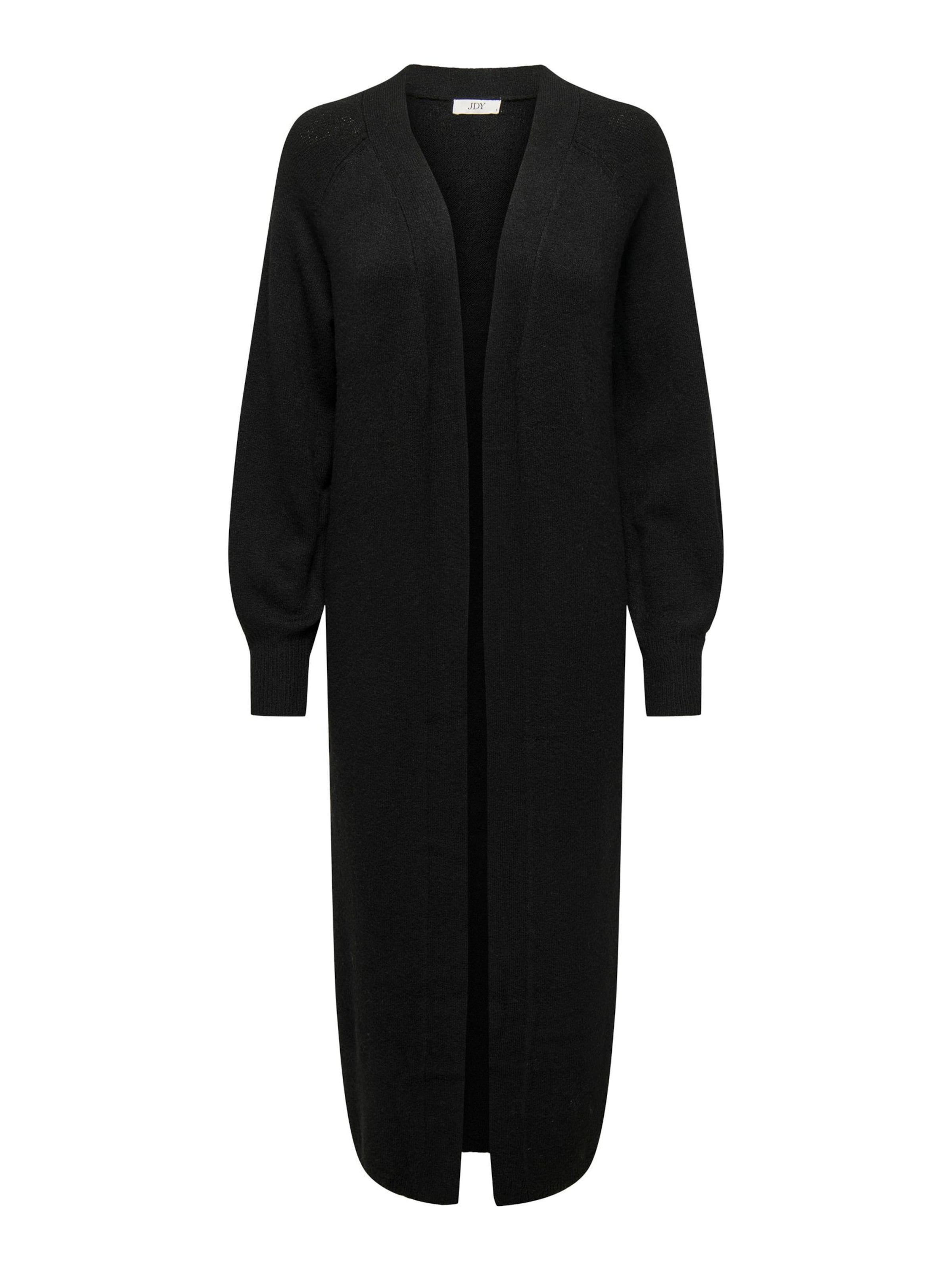 JDY Neuletakki 'RUE' värissä musta: etupuoli