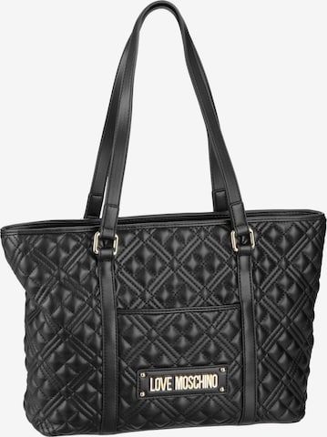Love Moschino Shopper in Black: front