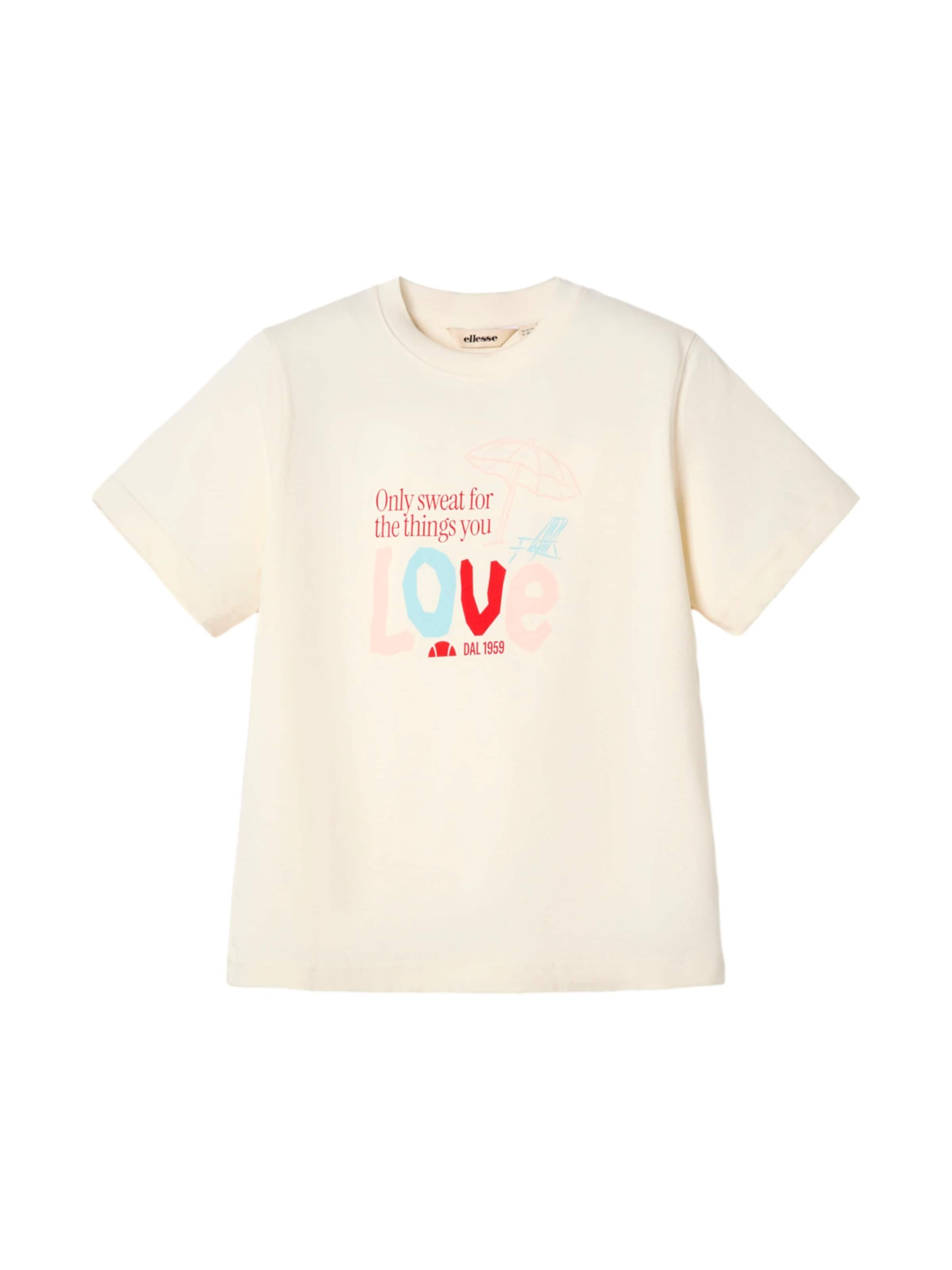 ELLESSE Shirt 'Rendere' in Wit: voorkant