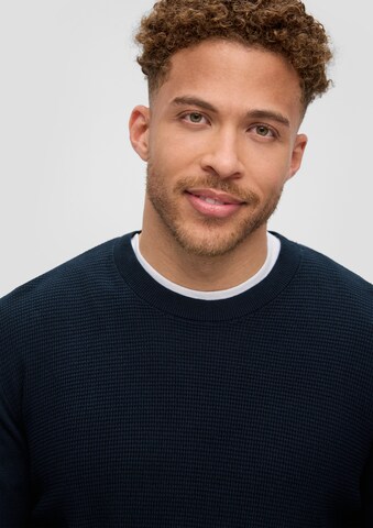 s.Oliver Men Tall Sizes Pullover in Blau