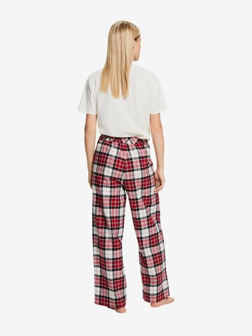 ESPRIT Pyjamabroek in Rood