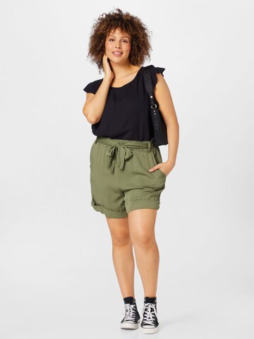Z-One Loose fit Trousers 'Lucia' in Green