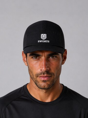 SWORTS Athletic Cap 'SPEED' in Black