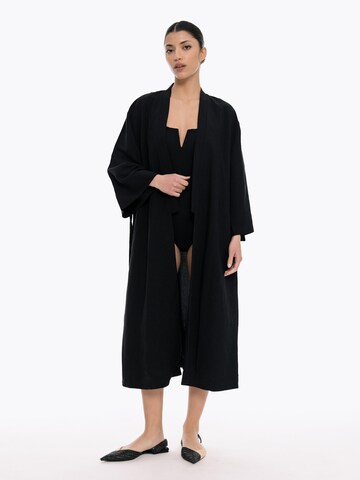 4TAILORS Kimono 'Gelato' - Čierna
