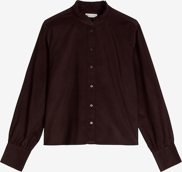 Marc O'Polo Blouse in Rood: voorkant
