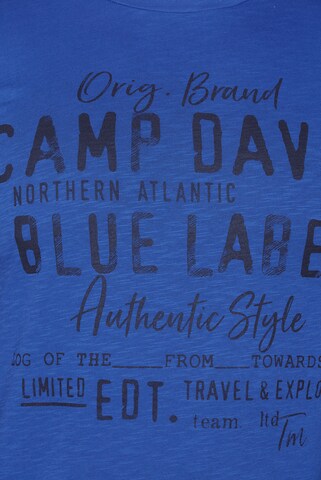 CAMP DAVID Shirt in Blue
