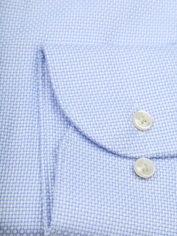 Profuomo Slim fit Button Up Shirt in Blue