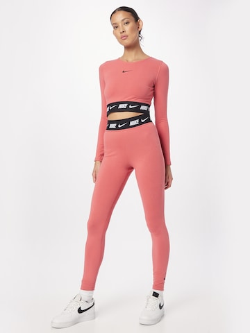 Nike Sportswear Skinny Leggings 'Club' i rosa