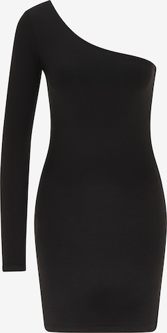 faina Dress in Black: front