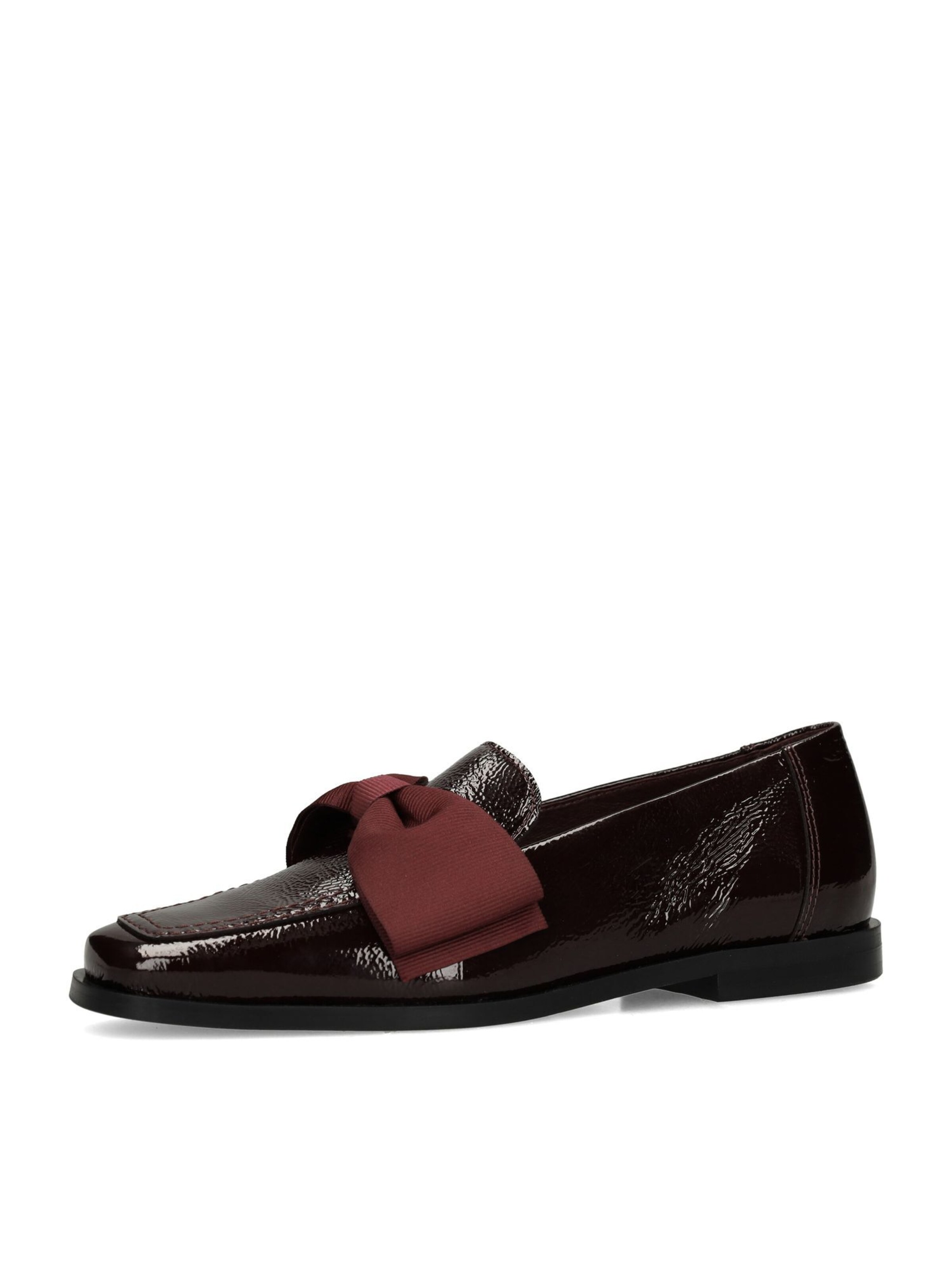 MANFIELD Loafer in Rot: Vorderseite