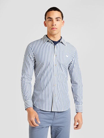 LEVI'S ® Slim Fit Hemd 'Battery' in Blau: Vorderseite
