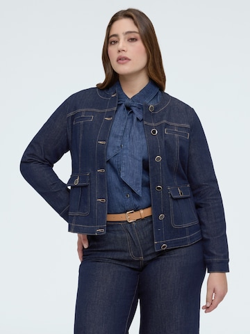Fiorella Rubino Between-Season Jacket in Blue