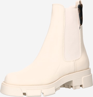 Boots chelsea 'MADLA' di GUESS in beige: frontale