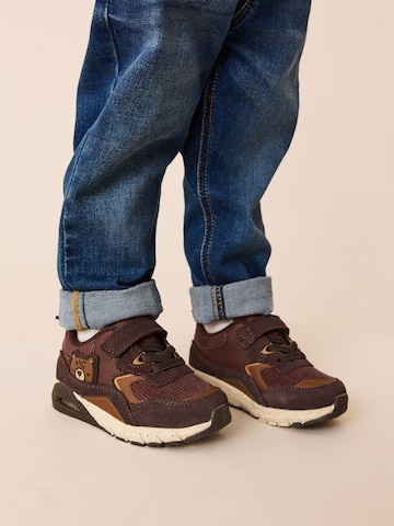 Next Trainers in Brown: front