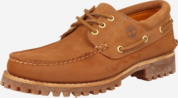 TIMBERLAND Lace-Up Shoes in Brown: front